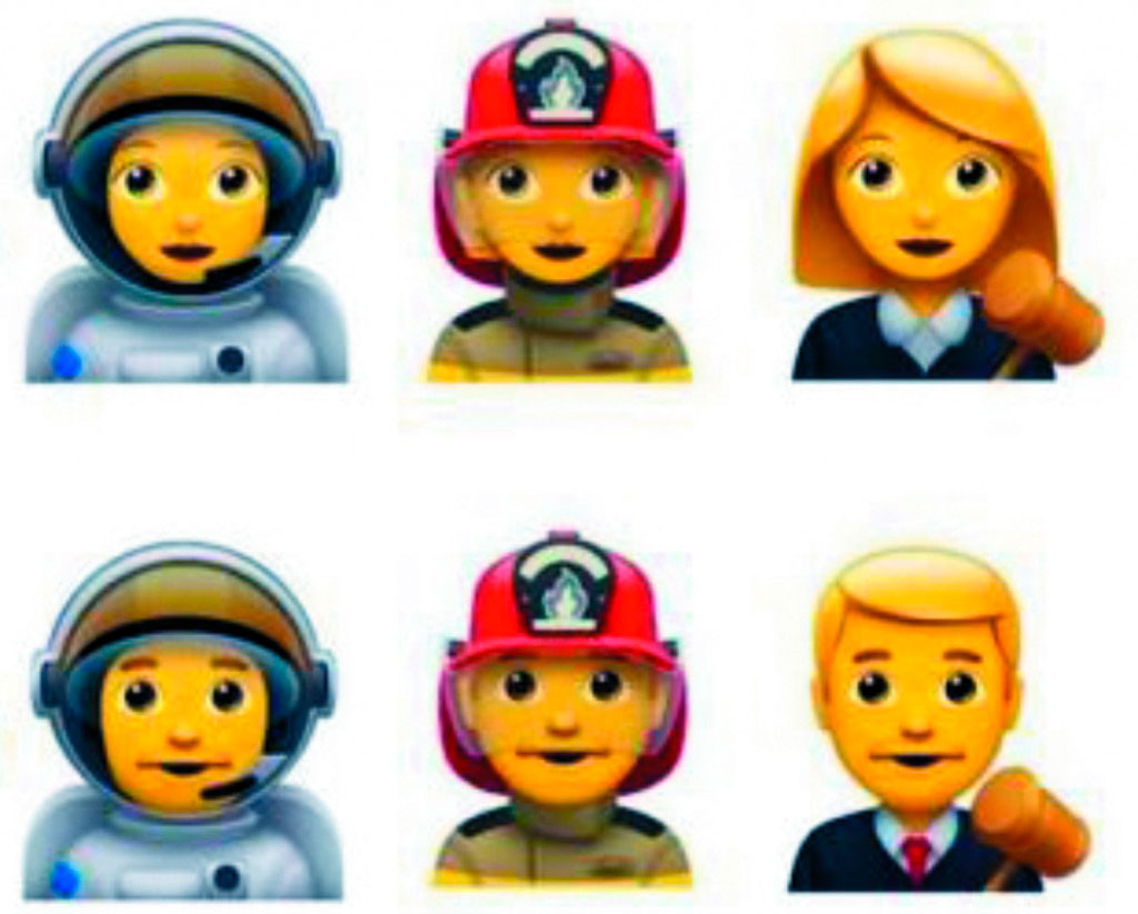  - Atualização do iPhone libera emojis de mulheres no trabalho