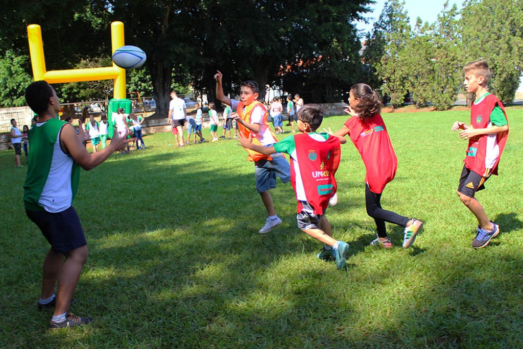 Esporte - Festival de Rugdy escolar é realizado no CAIC