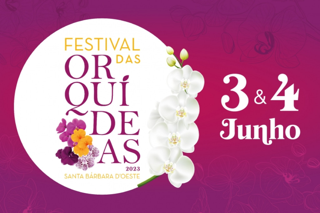 Cidades - 2º Festival das Orquídeas de Santa Bárbara acontece neste fim de semana no Mercadão da Cidade