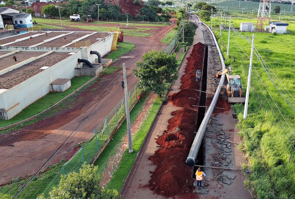 Cidades - DAE realiza teste na nova  adutora para a Zona Leste