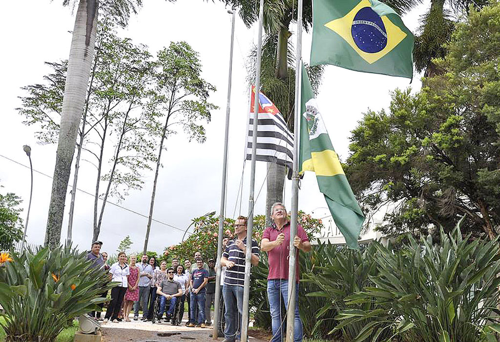 Foto Do Dia - Celebração do Dia da Bandeira