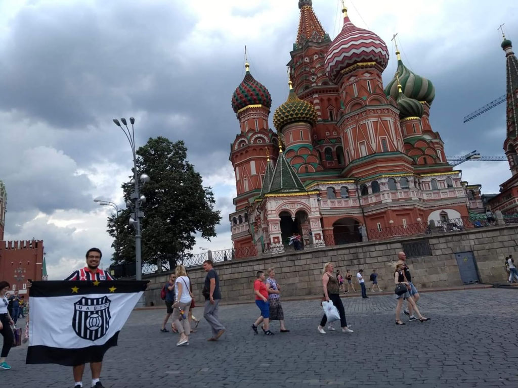 Foto Do Dia - Barbarense na Rússia