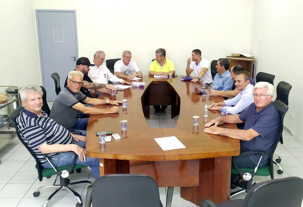 Foto Do Dia - Diretoria da ACISB visita Presidente da Câmara