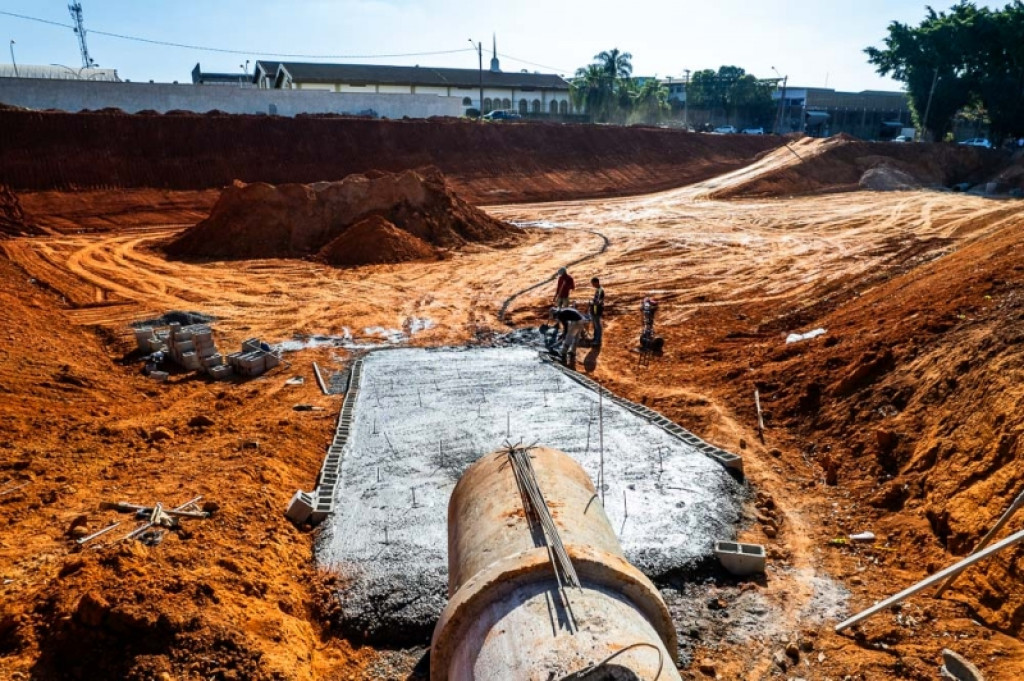 Cidades - Construção de piscinão e demais intervenções na região do São Fernando avançam