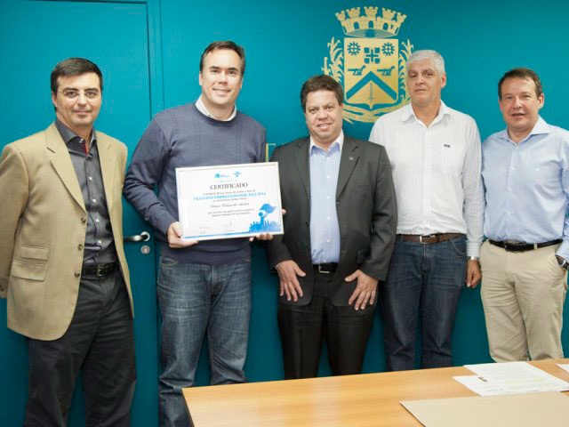  - Prefeito Denis Andia recebe o Prêmio “Prefeito Empreendedor” do Sebrae