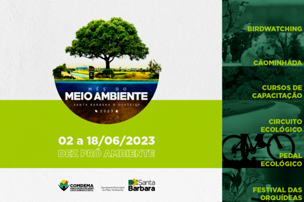 Cidades - Prefeitura de Santa Bárbara lança programação do Mês do Meio Ambiente