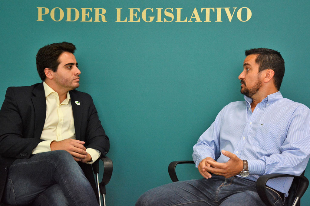 Política - Câmara recebe a visita do diretor titular do Ciesp SB