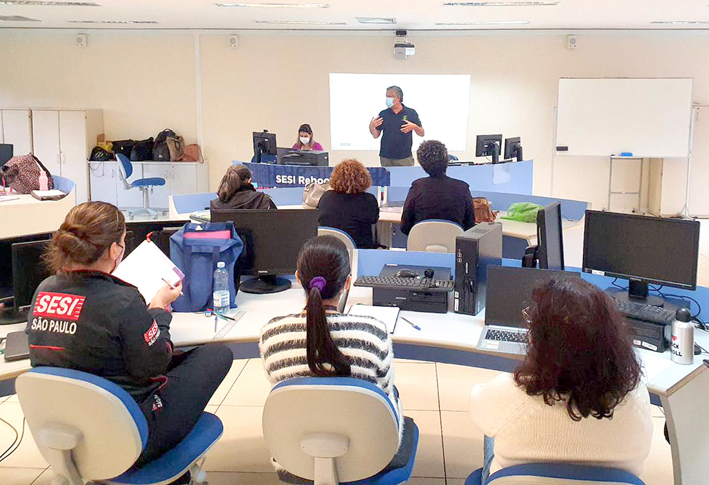 Foto Do Dia - Capacitação dos professores do Sesi SB