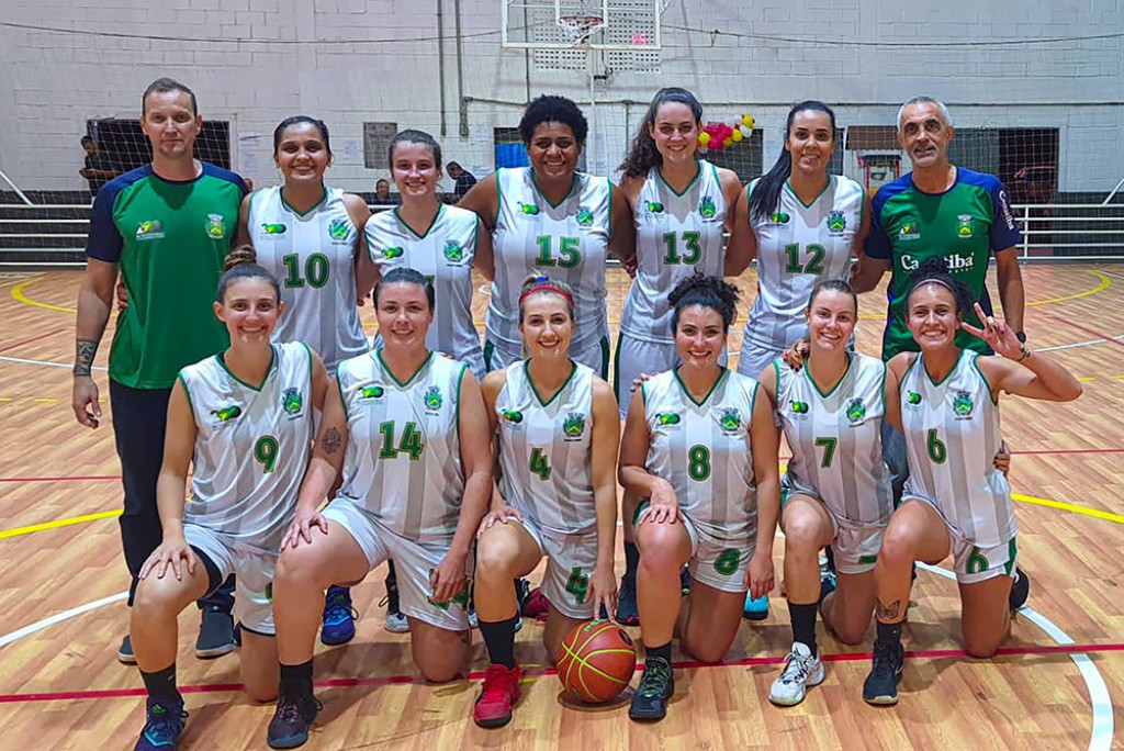 Esporte - Basquete Feminino de Santa Bárbara conquista a medalha de prata nos Jogos Regionais