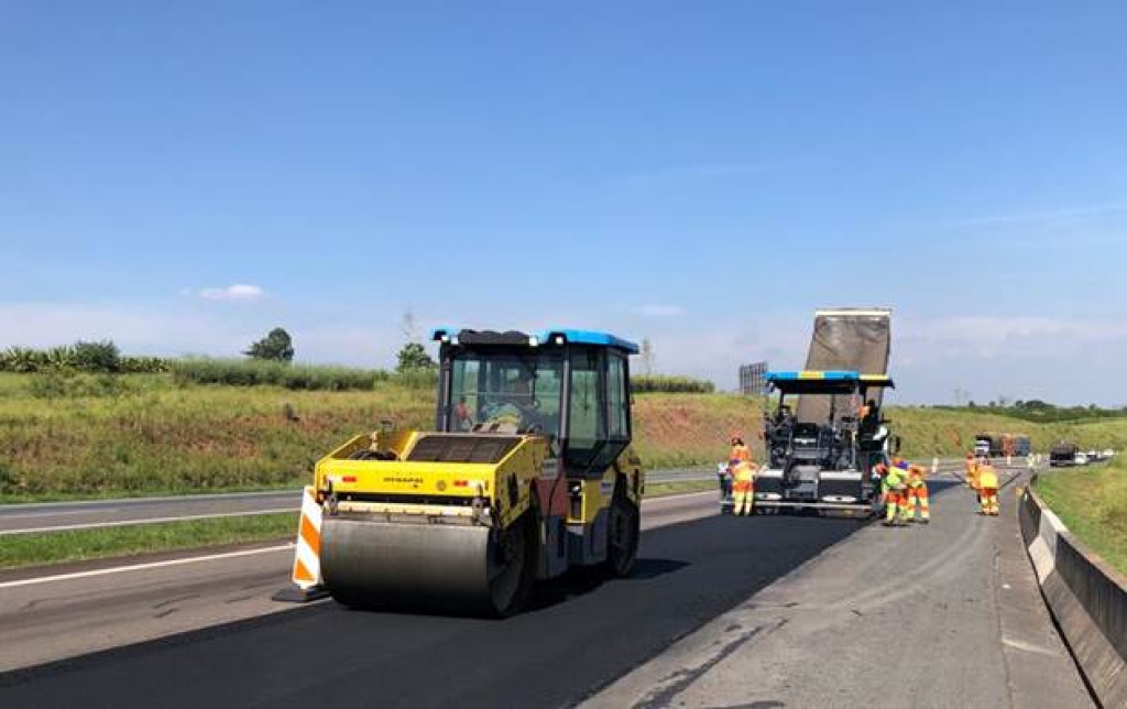 Cidades - CCR AutoBAn reforça recuperação de pavimento no Sistema Anhanguera-Bandeirantes