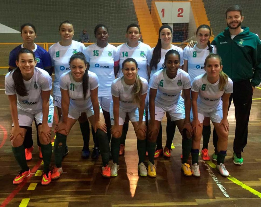 Esporte - Futsal feminino de Santa Bárbara na decisão do regional