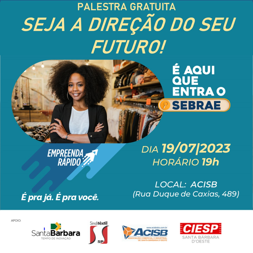 Cidades - Sebrae promove duas oficinas   gratuitas neste mês