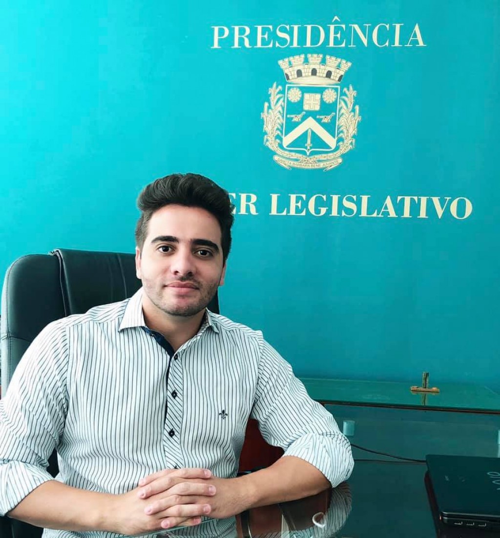 Política - Felipe Sanches assume a presidência da Câmara 
