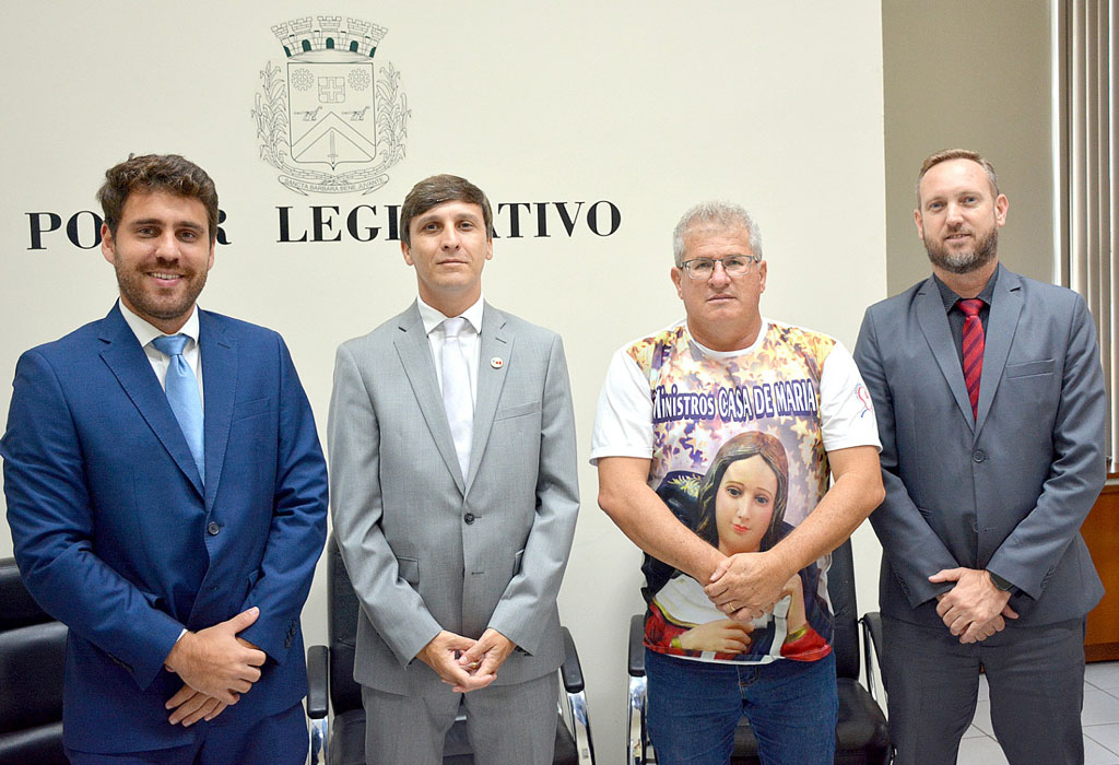 Foto Do Dia - Visita no Poder Legislativo