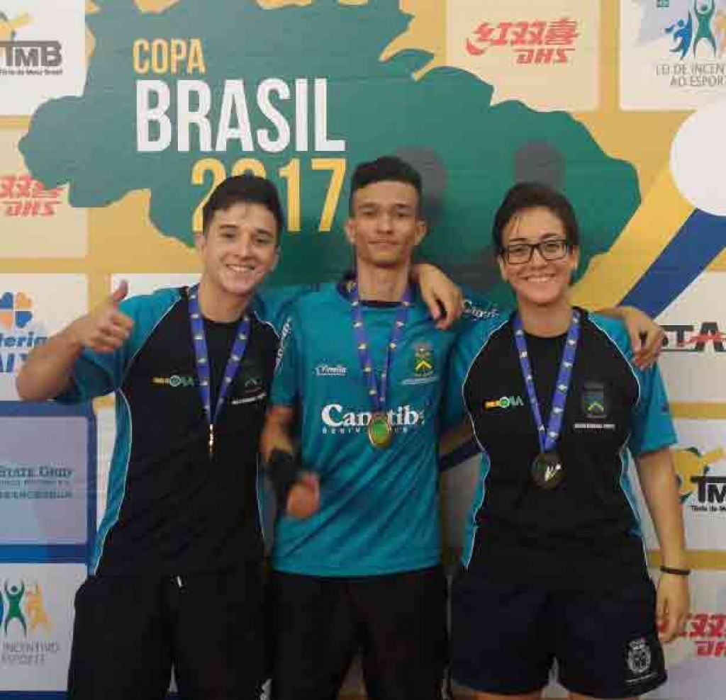 Esporte - Mesatenistas conquistam bons resultados na Copa Brasil