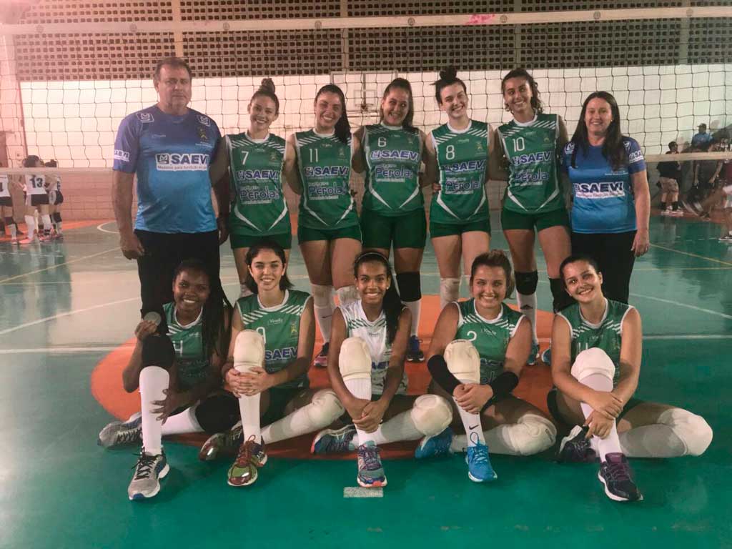 Esporte - Vôlei de SB sai na frente na semifinal.