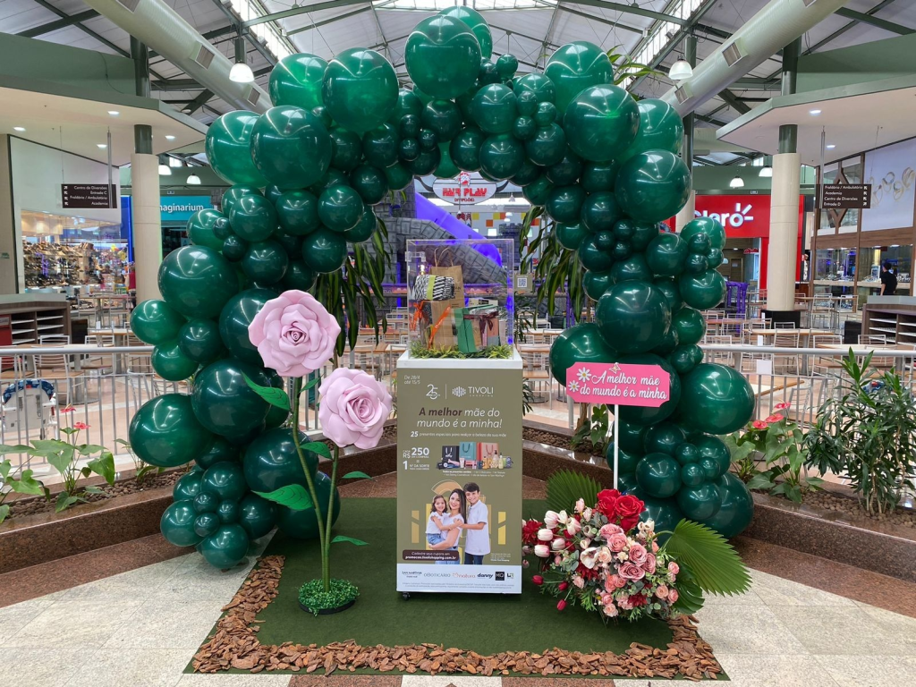 Cidades - Dia das Mães: Tivoli Shopping premiará 25 clientes com combo de prêmios