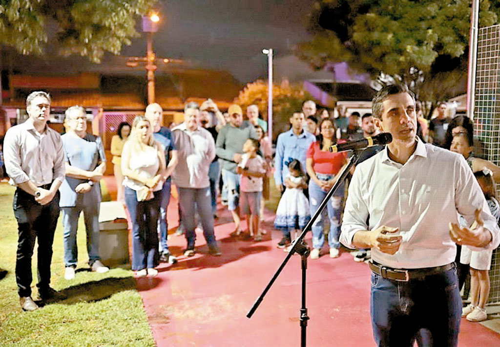 Foto Do Dia - Entrega de área no Zabani