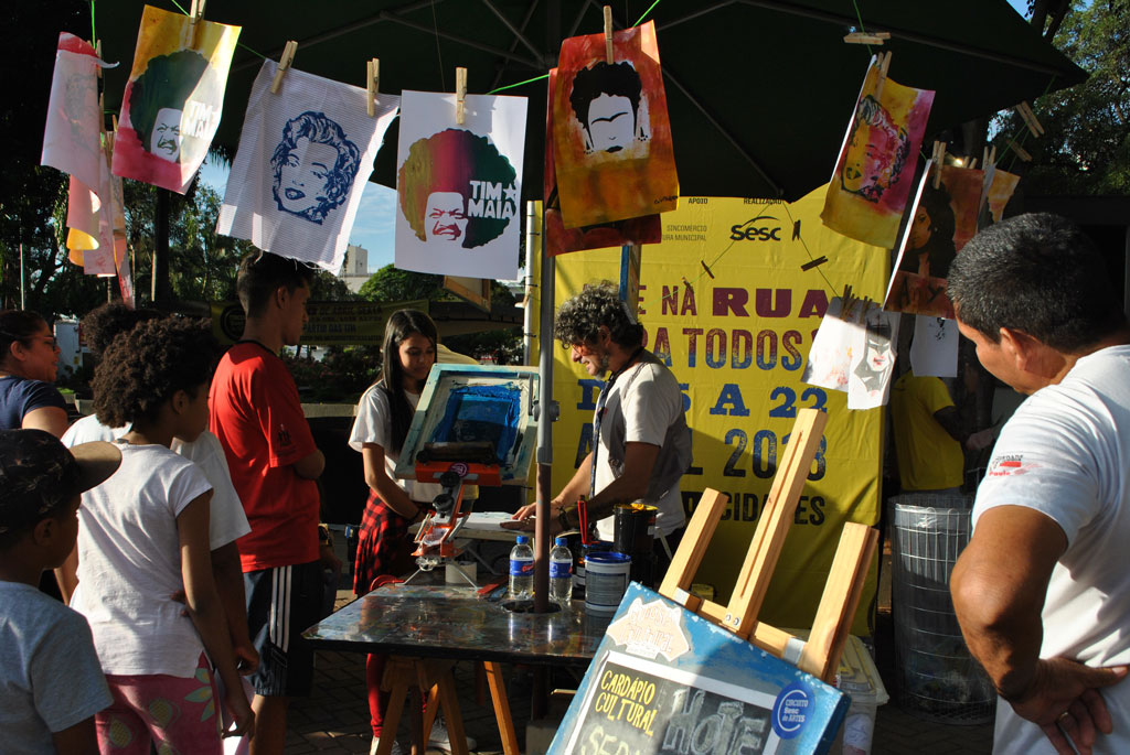 Cultura - Circuito Sesc de Artes movimenta Praça Central com apresentações culturais