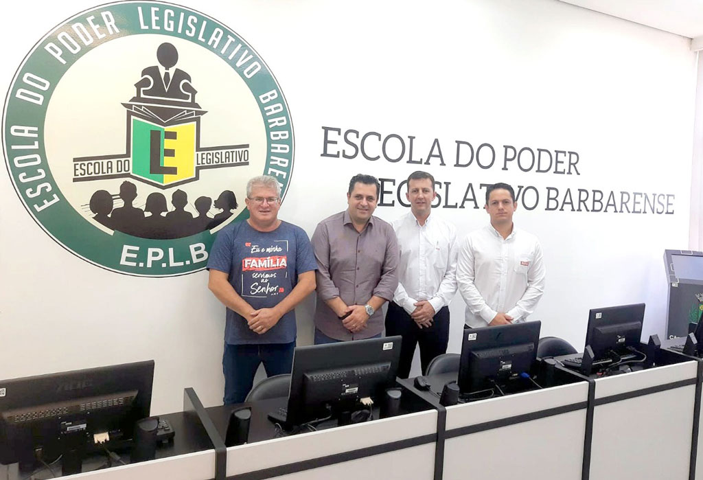 Foto Do Dia - Câmara recebe visita de representantes do SENAI