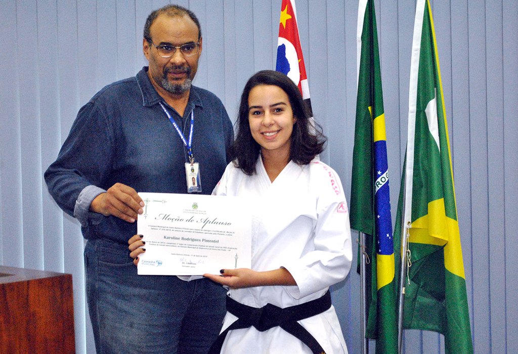 Foto Do Dia - 1ª lugar em Campeonato Paulista de Karatê