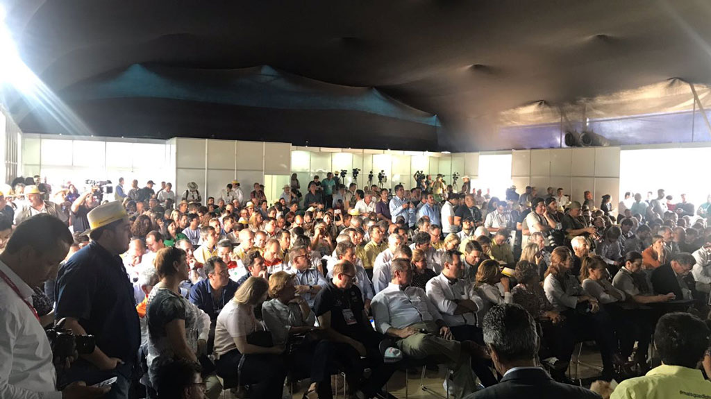 Política - Macris participa da abertura da Agrishow