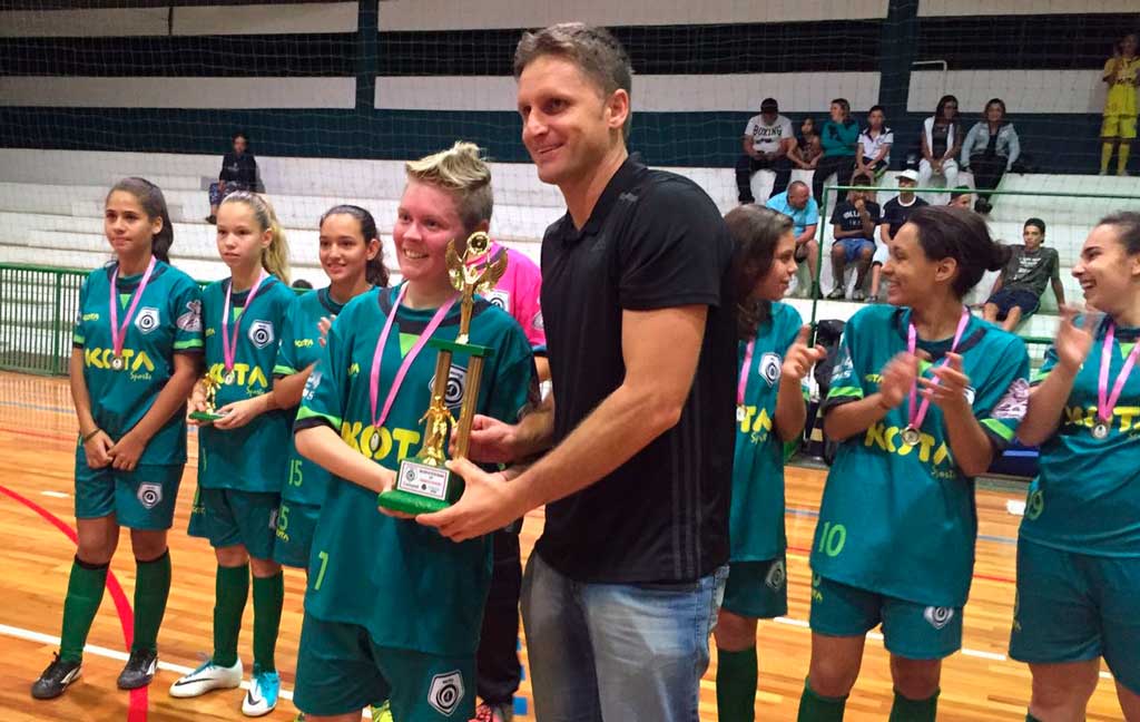 Esporte - Encerrada com sucesso Copa de futsal feminina