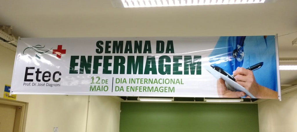 Educação - Semana de Enfermagem tem início na Etec Santa Bárbara