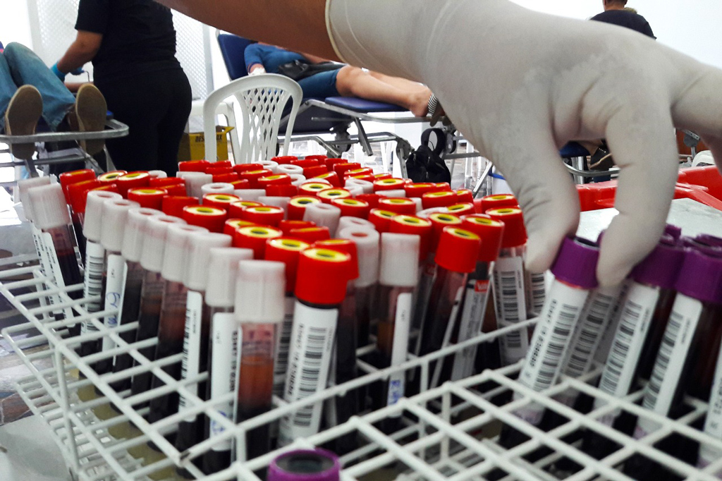 Saúde - Última campanha de doação de sangue arrecada 66 bolsas 