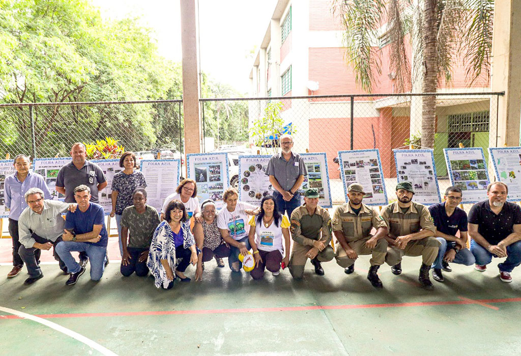 Foto Do Dia - Lançamento Projeto Folha Azul