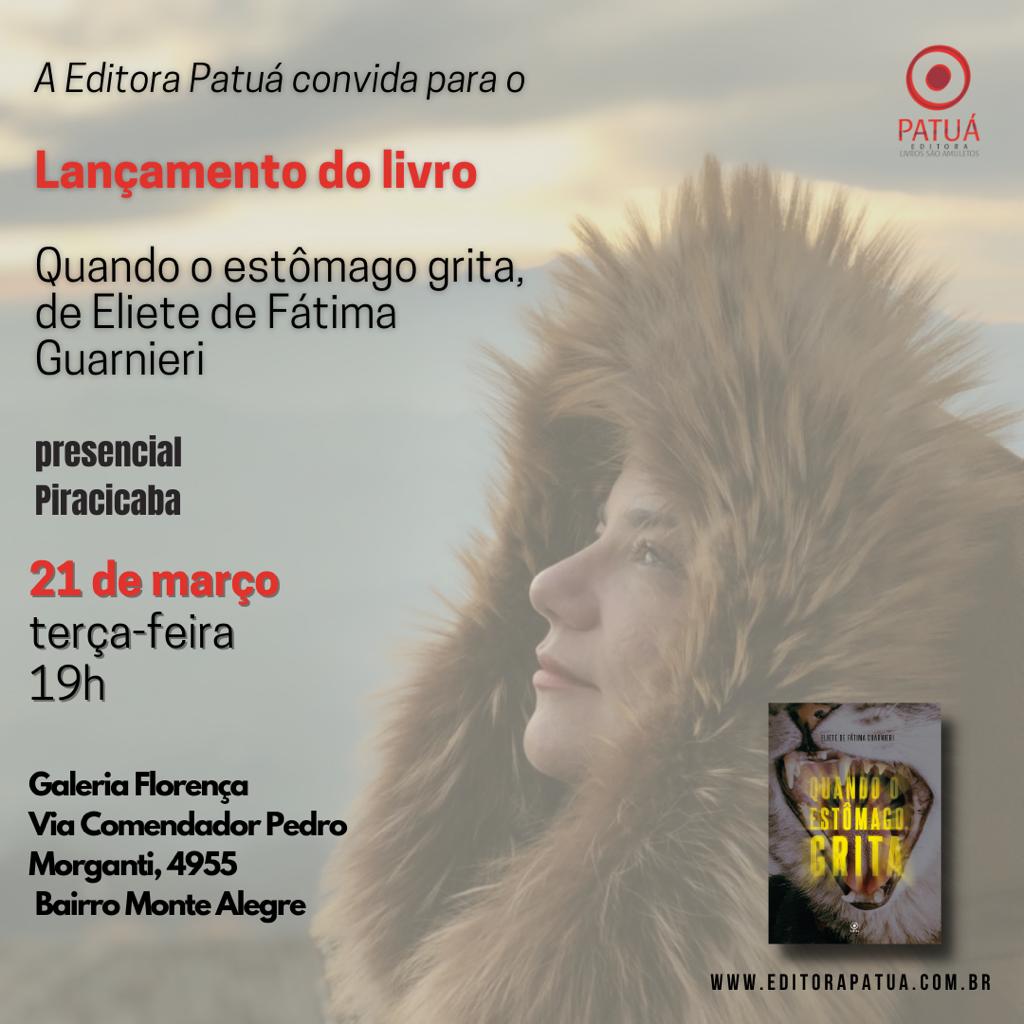 Cidades - Juíza Eliete de Fátima Guarnieri, titular da 3ª Vara Cível da Comarca  de Santa Bárbara, lança livro de contos  