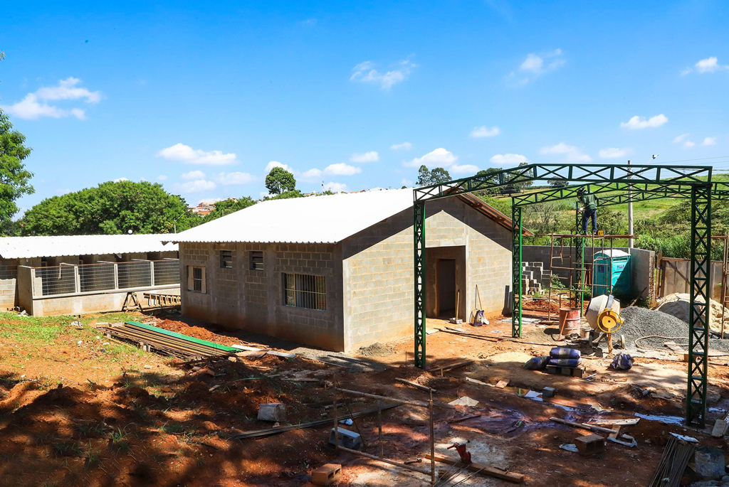 Foto Do Dia - Avança a construção do Novo Centro de Bem-Estar Animal