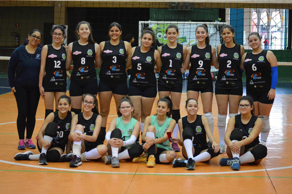 Esporte - Volei: Três equipes de SB nas semifinais da Liga Regional