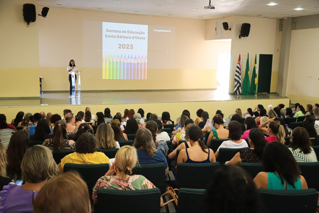 Cidades - Prefeitura promove Semana da Educação para mais de 1.600 profissionais