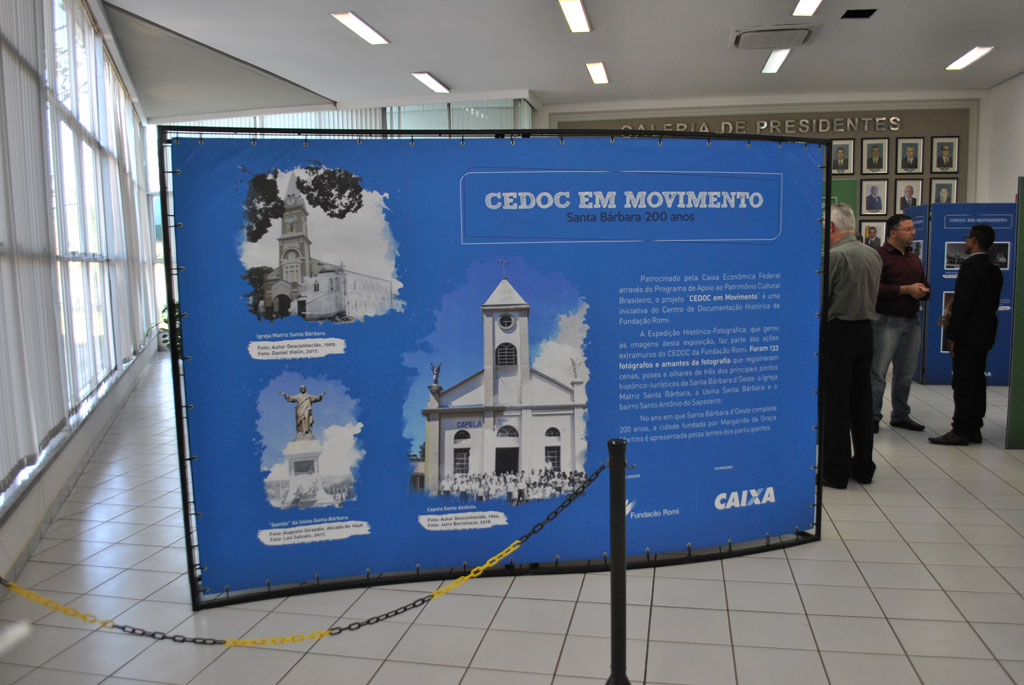 Cultura - Câmara de SB abre exposição do Cedoc