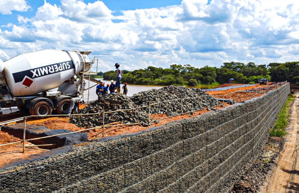 Cidades - Obra da nova represa avança em Santa Bárbara