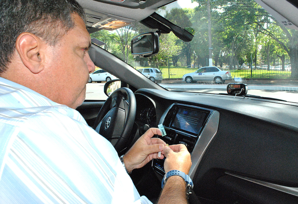 Foto Do Dia - Segue hoje verificação anual de taxímetro