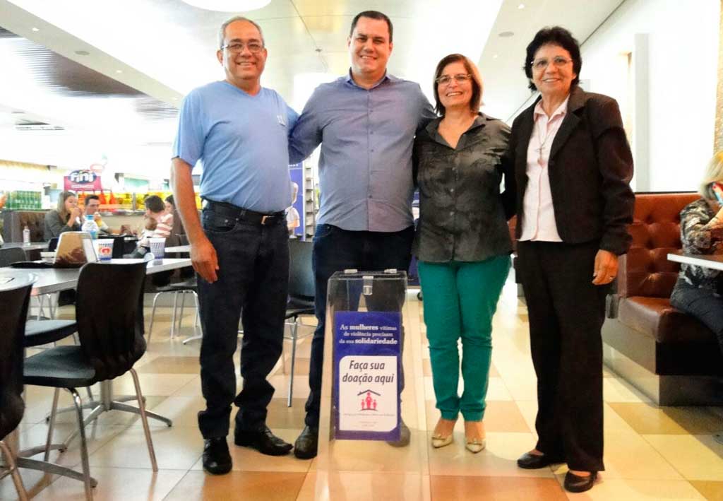 - Rede Graal recebe urnas para recolher notas fiscais em prol da Casa Abrigo