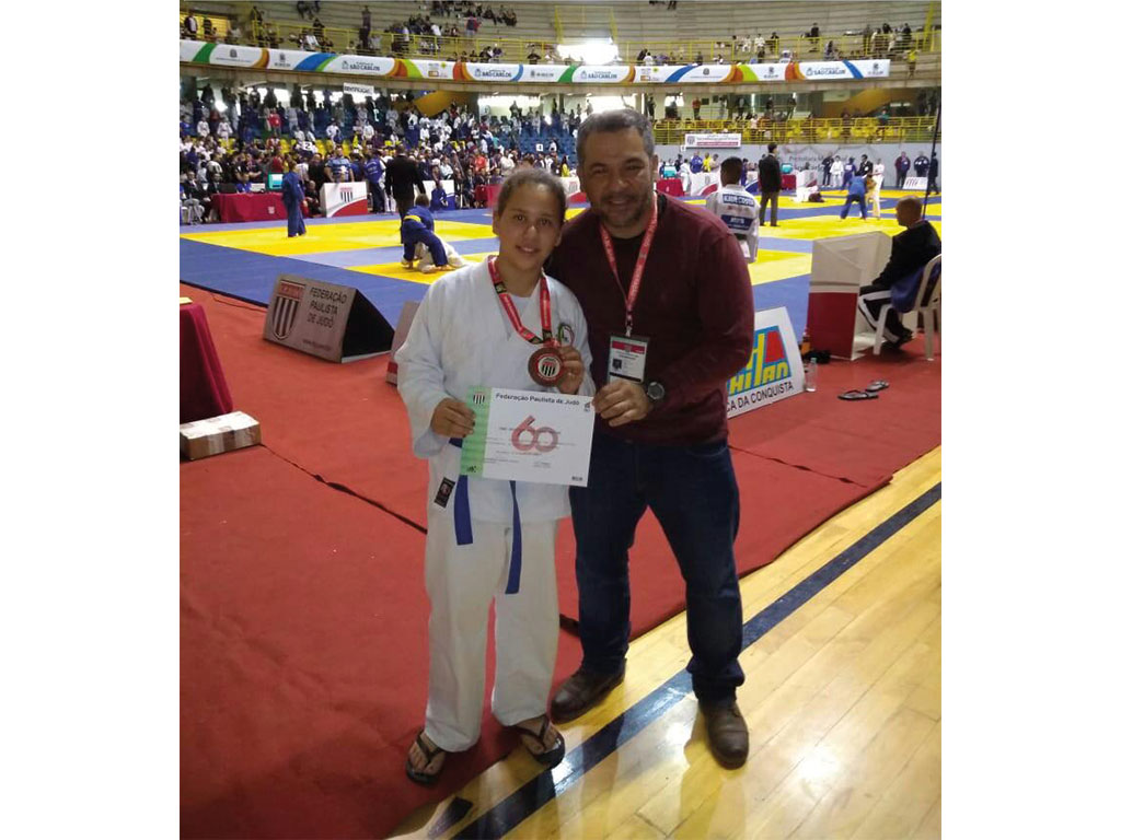 Esporte - Judoca conquista 3º lugar no Paulista 