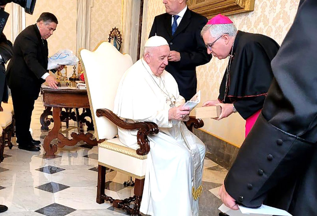 Foto Do Dia - Audiência com Papa Francisco