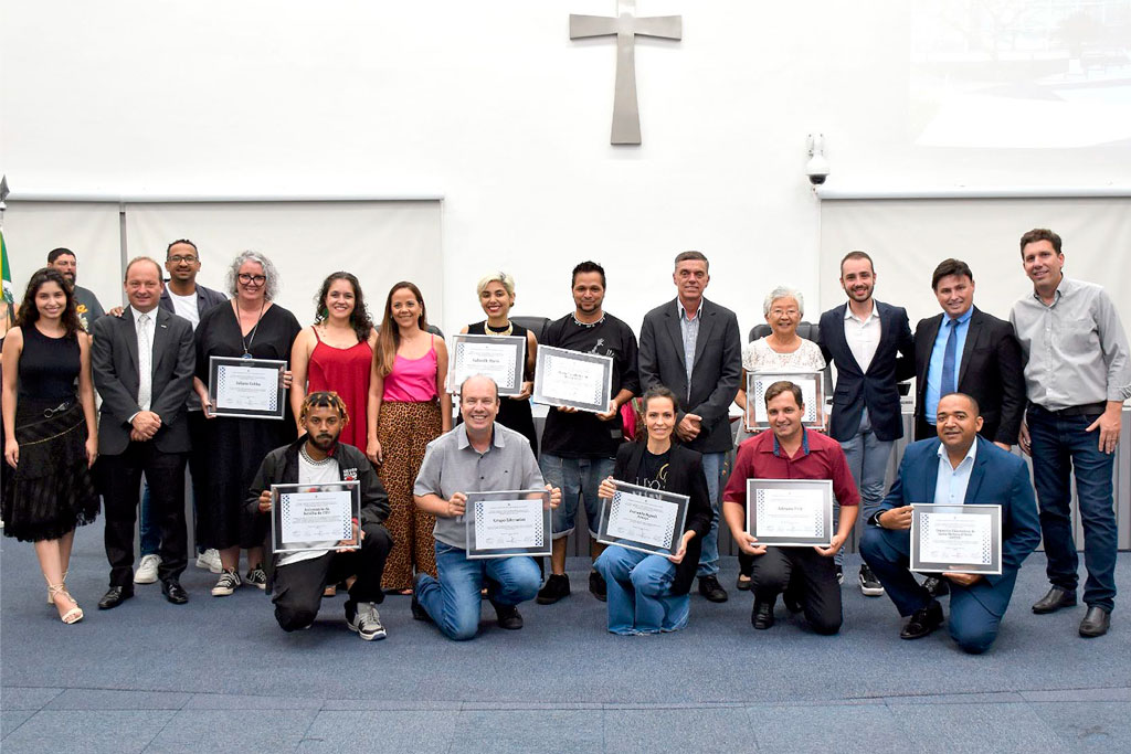 Foto Do Dia - Solenidade de entrega do Prêmio Destaques Culturais